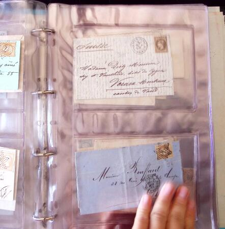 1852-1875 +630 lettres avec étoiles de PARIS en 6