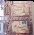 1852-1875 +630 lettres avec étoiles de PARIS en 6
