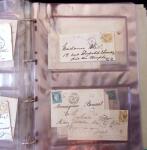 1852-1875 +630 lettres avec étoiles de PARIS en 6