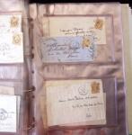 1852-1875 +630 lettres avec étoiles de PARIS en 6
