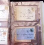 1852-1875 +630 lettres avec étoiles de PARIS en 6