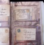 1852-1875 +630 lettres avec étoiles de PARIS en 6