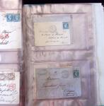 1852-1875 +630 lettres avec étoiles de PARIS en 6