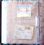 1852-1875 +630 lettres avec étoiles de PARIS en 6