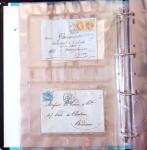 1852-1875 +630 lettres avec étoiles de PARIS en 6