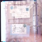 1852-1875 +630 lettres avec étoiles de PARIS en 6
