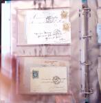 1852-1875 +630 lettres avec étoiles de PARIS en 6