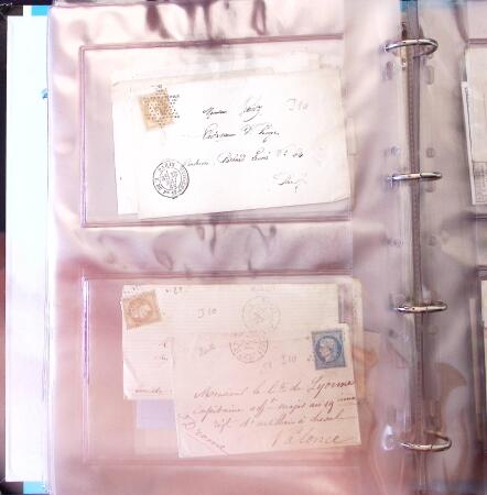 1852-1875 +630 lettres avec étoiles de PARIS en 6