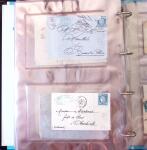 1852-1875 +630 lettres avec étoiles de PARIS en 6