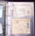 1852-1875 +630 lettres avec étoiles de PARIS en 6