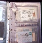 1852-1875 +630 lettres avec étoiles de PARIS en 6