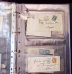 1852-1875 +630 lettres avec étoiles de PARIS en 6