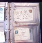 1852-1875 +630 lettres avec étoiles de PARIS en 6