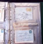 1852-1875 +630 lettres avec étoiles de PARIS en 6