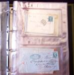 1852-1875 +630 lettres avec étoiles de PARIS en 6