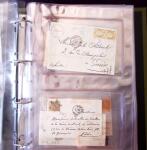 1852-1875 +630 lettres avec étoiles de PARIS en 6
