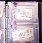 1852-1875 +630 lettres avec étoiles de PARIS en 6