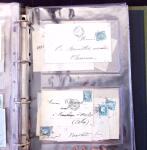 1852-1875 +630 lettres avec étoiles de PARIS en 6