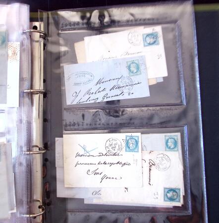 1852-1875 +630 lettres avec étoiles de PARIS en 6