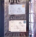 1852-1875 +630 lettres avec étoiles de PARIS en 6