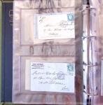 1852-1875 +630 lettres avec étoiles de PARIS en 6