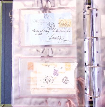 1852-1875 +630 lettres avec étoiles de PARIS en 6