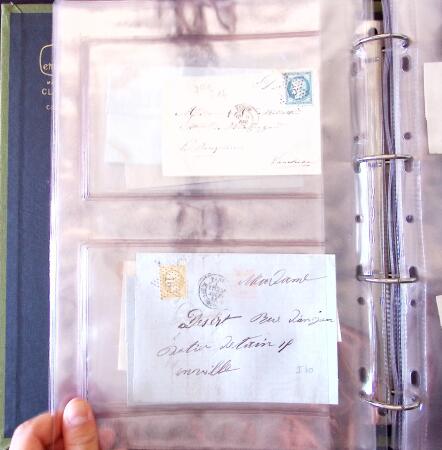 1852-1875 +630 lettres avec étoiles de PARIS en 6