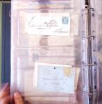 1852-1875 +630 lettres avec étoiles de PARIS en 6