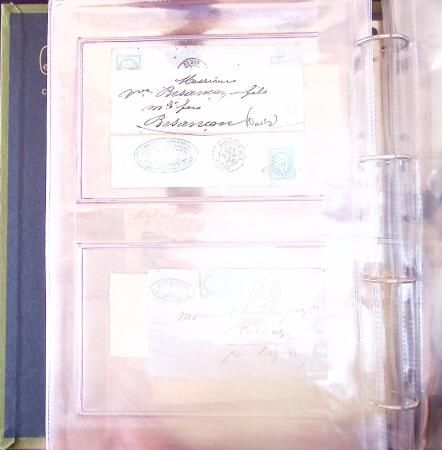 1852-1875 +630 lettres avec étoiles de PARIS en 6