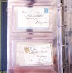 1852-1875 +630 lettres avec étoiles de PARIS en 6
