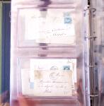 1852-1875 +630 lettres avec étoiles de PARIS en 6