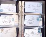 1852-1875 +630 lettres avec étoiles de PARIS en 6