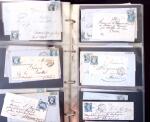 1852-1875 +630 lettres avec étoiles de PARIS en 6