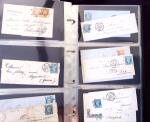 1852-1875 +630 lettres avec étoiles de PARIS en 6