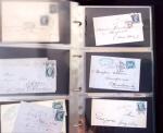 1852-1875 +630 lettres avec étoiles de PARIS en 6