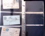 1852-1875 +630 lettres avec étoiles de PARIS en 6