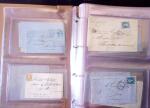 1852-1875 +630 lettres avec étoiles de PARIS en 6