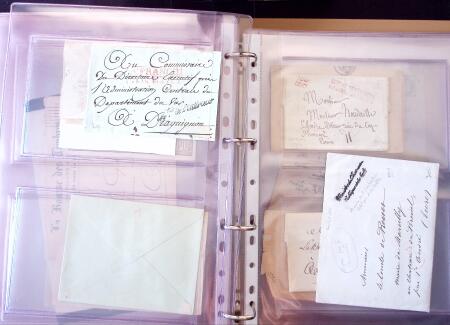 1852-1875 +630 lettres avec étoiles de PARIS en 6