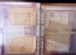 1852-1875 +630 lettres avec étoiles de PARIS en 6