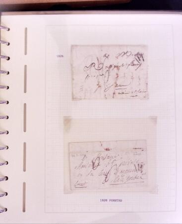 1769-1852 +230 lettres avec cachets de PARIS sur lettres