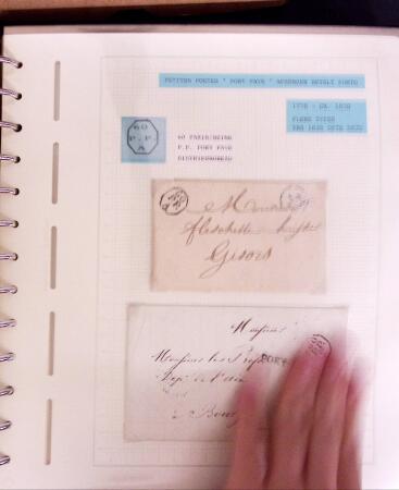 1769-1852 +230 lettres avec cachets de PARIS sur lettres