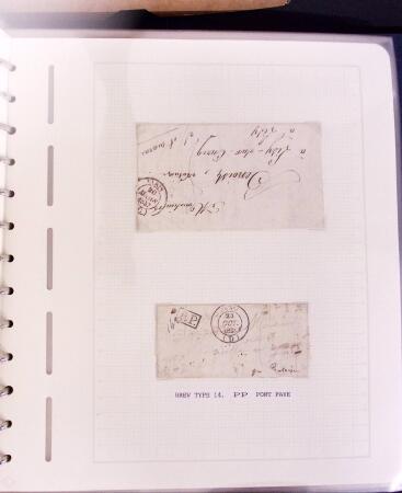 1769-1852 +230 lettres avec cachets de PARIS sur lettres
