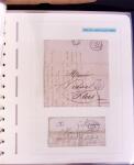 1769-1852 +230 lettres avec cachets de PARIS sur lettres