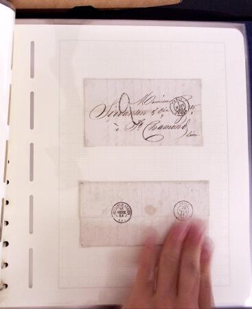 1769-1852 +230 lettres avec cachets de PARIS sur lettres