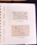 1769-1852 +230 lettres avec cachets de PARIS sur lettres