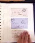 1769-1852 +230 lettres avec cachets de PARIS sur lettres