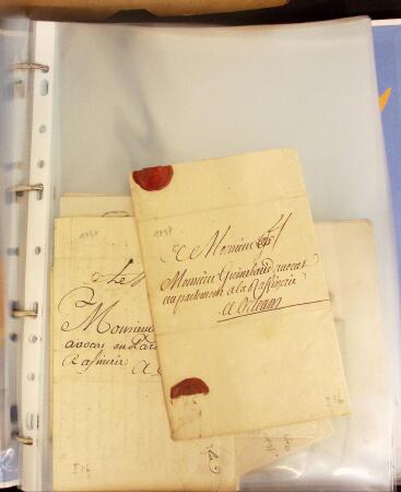 1769-1852 +230 lettres avec cachets de PARIS sur lettres