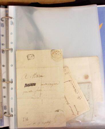 1769-1852 +230 lettres avec cachets de PARIS sur lettres