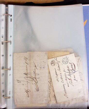 1769-1852 +230 lettres avec cachets de PARIS sur lettres