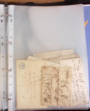 1769-1852 +230 lettres avec cachets de PARIS sur lettres